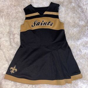 Saints Size 4T Cheerleader Outfit